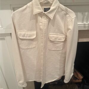 J. Crew White Casual Button Down Shirt Timeless Design